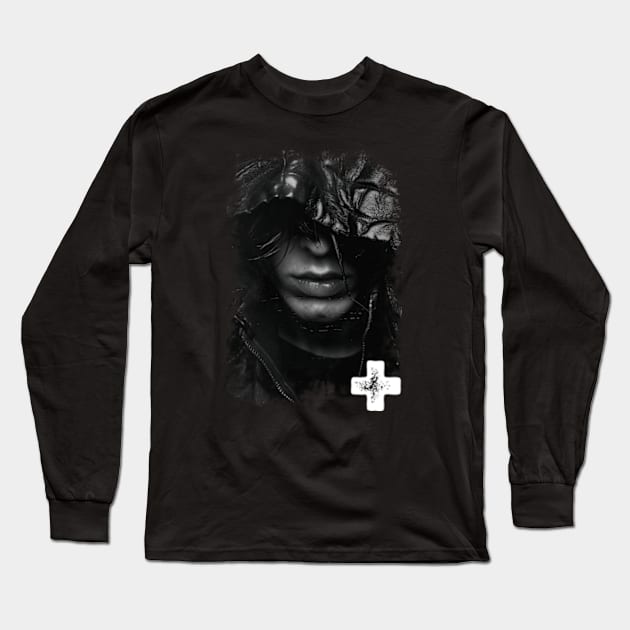 Bad Mood, Protest, Goth Grunge Outfit "Angry Female", Mother's Day, Gift Long Sleeve T-Shirt by Adam Brooq